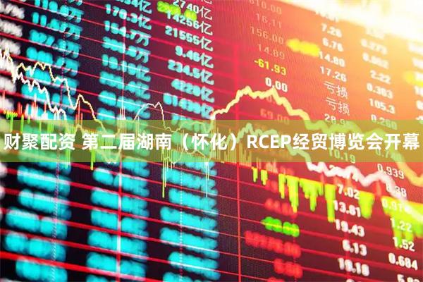 财聚配资 第二届湖南（怀化）RCEP经贸博览会开幕