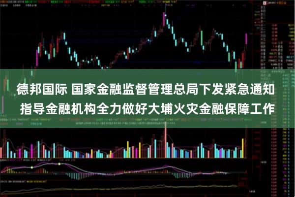 德邦国际 国家金融监督管理总局下发紧急通知 指导金融机构全力做好大埔火灾金融保障工作