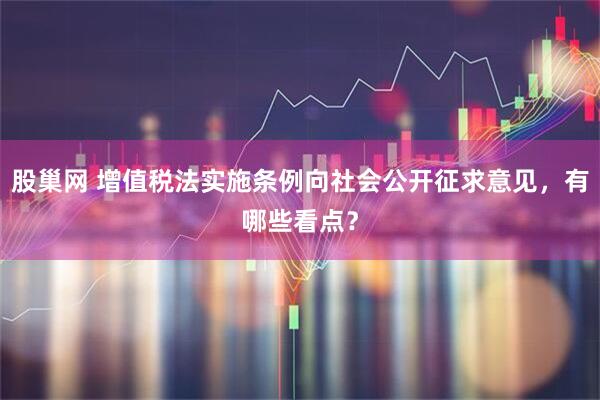 股巢网 增值税法实施条例向社会公开征求意见,有哪些看点?
